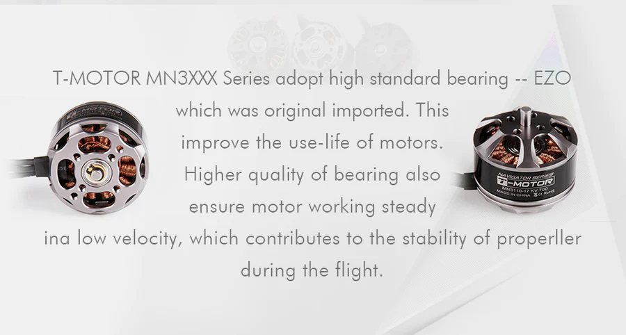 T-Motor MN3110 KV700 Brushless Motor 6