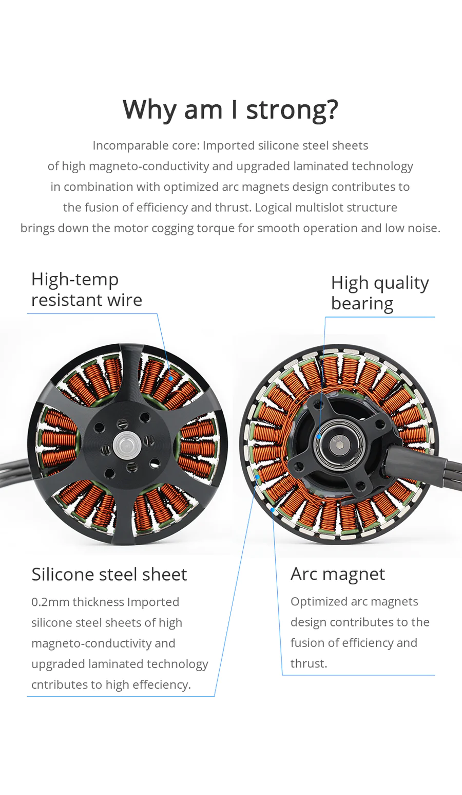T-Motor MN5008 KV340 Brushless Motor 9