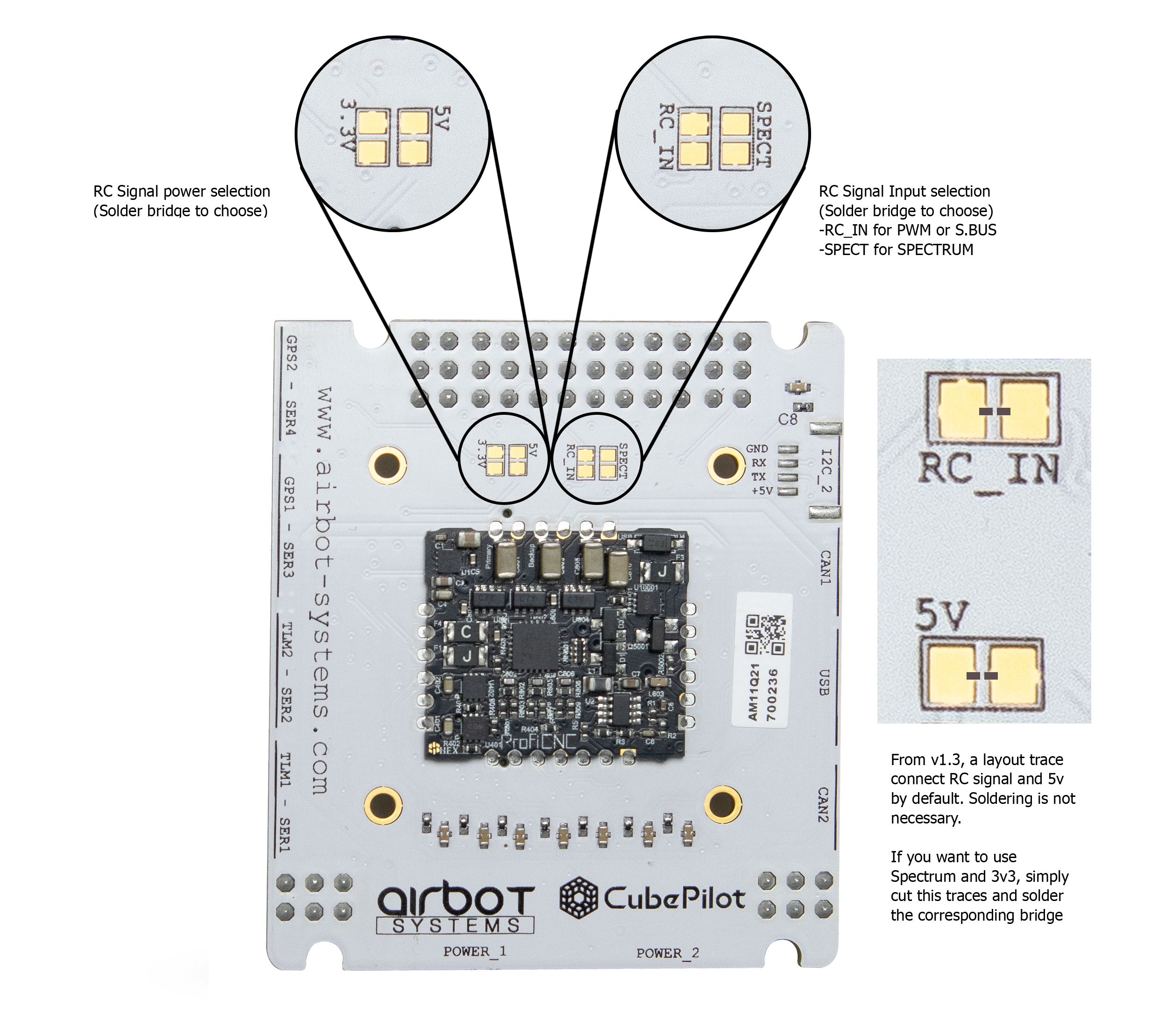 AIRBOT MINI CARRIER BOARD AND PDB COMBO 5