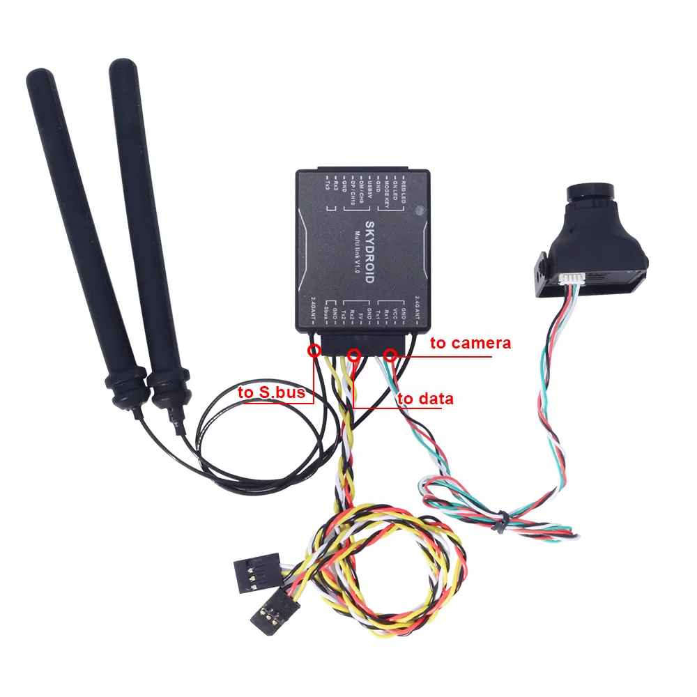 Skydroid T12 2.4GHz 12CH Intergrated Video and Telemtry System 9