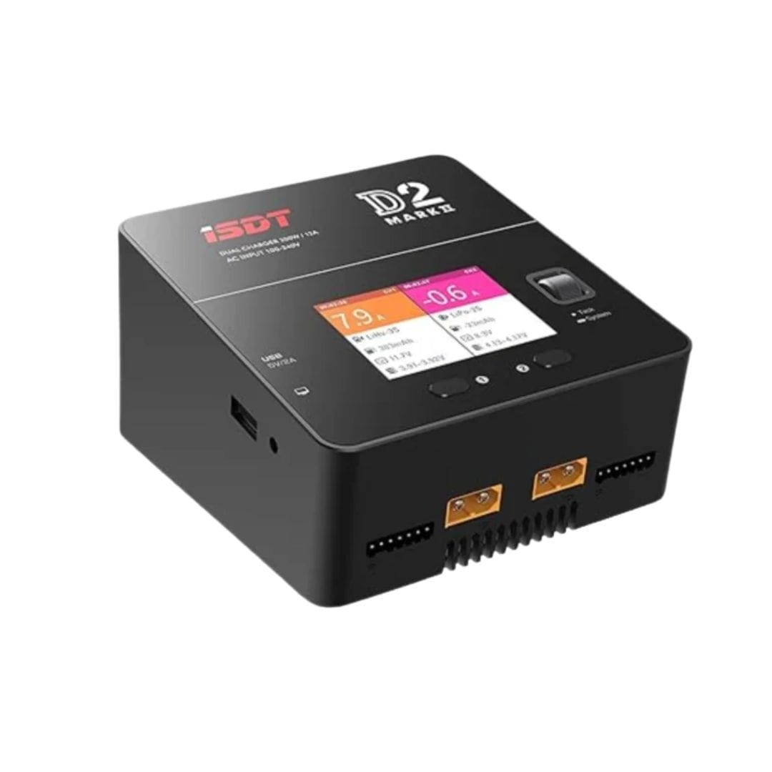 D2 Mark 2 LiPo Battery Balance Charger 1 this image refers to D2 Mark 2 LiPo Battery Balance Charger,Dual 200W 12A AC/DC Channel Output Charger