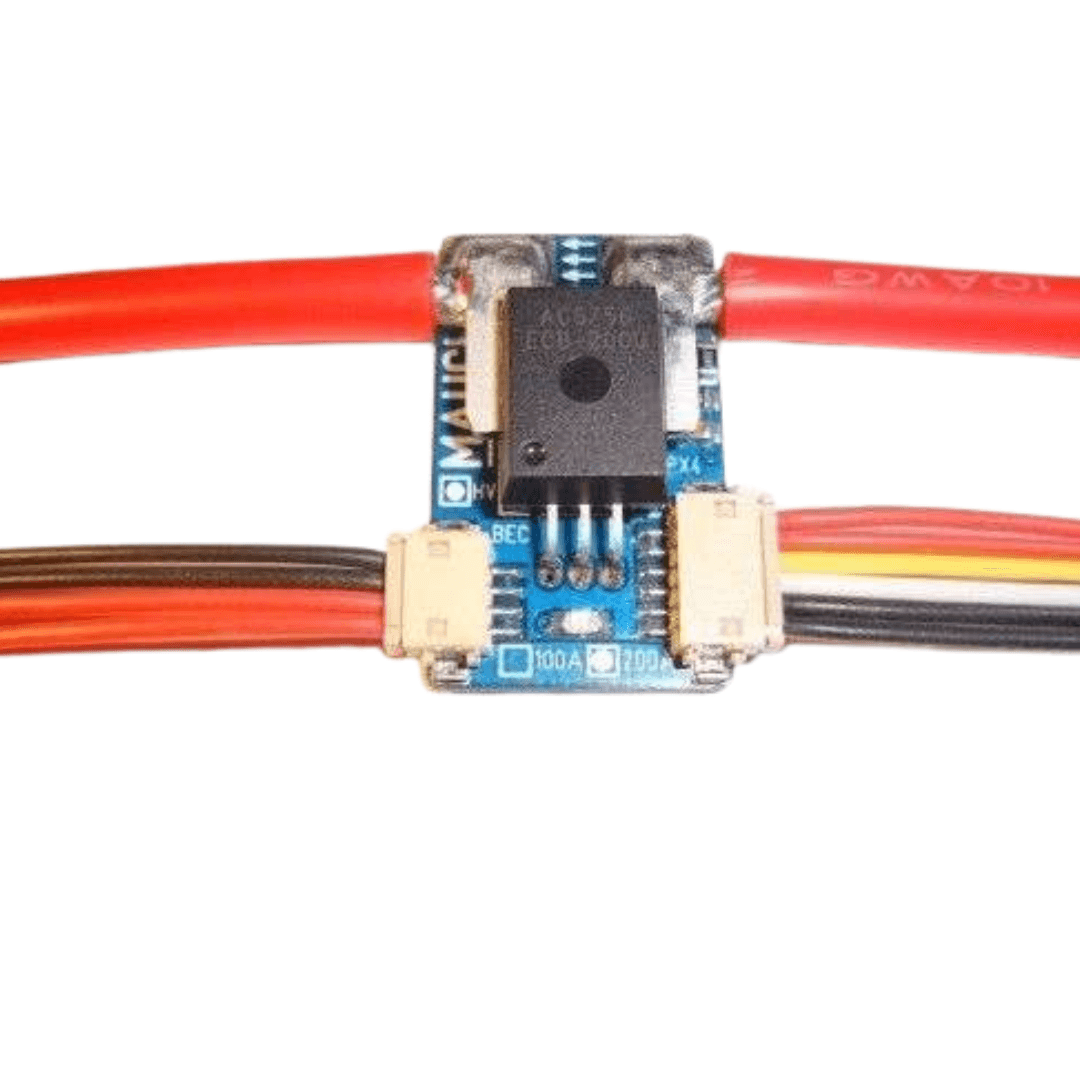 Mauch MH076: HS-200-HV Sensor Board / 2x 10cm 10AWG 1 image showcasing picture of Mauch MH076: HS-200-HV Sensor Board / 2x 10cm 10AWG