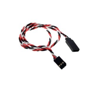this image refers to G-004 JR twisted Extension wire 22AWG L=20CM cable