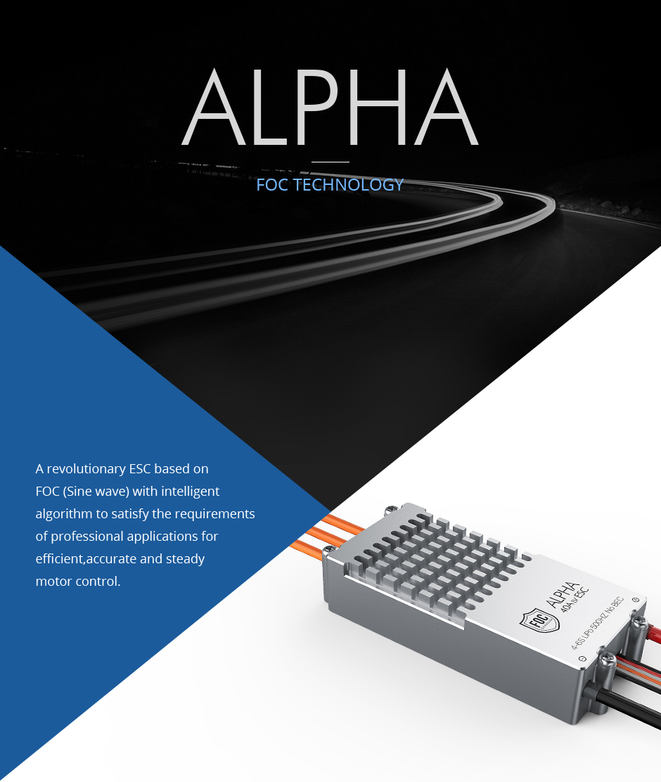 T-Motor ALPHA 40A 6S FOC ESC 5