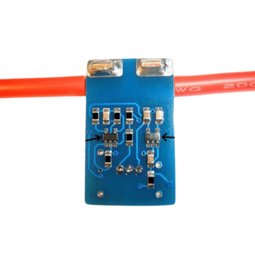 Mauch MH076: HS-200-HV Sensor Board / 2x 10cm 10AWG 2 image showcasing picture of Mauch MH076: HS-200-HV Sensor Board / 2x 10cm 10AWG