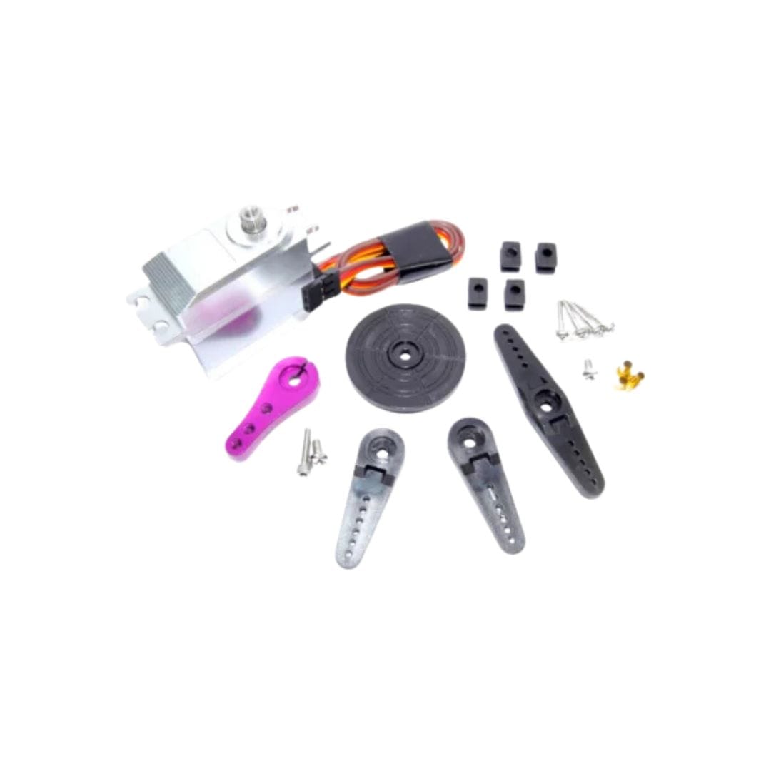 TowerPro MG959 Full CNC Alloy Case High Torque Servo Motor 3 this image refers to TowerPro MG959 Full CNC Alloy Case High Torque Servo Motor