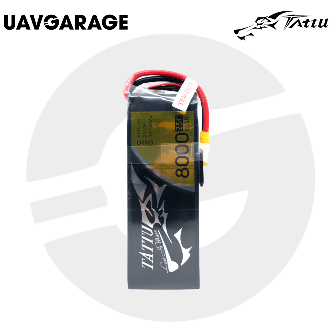 Tattu 8000mAh 6S 25C Li-Po Battery Pack 2 Tattu 8000mAh 6S 25C Li-Po Battery Pack