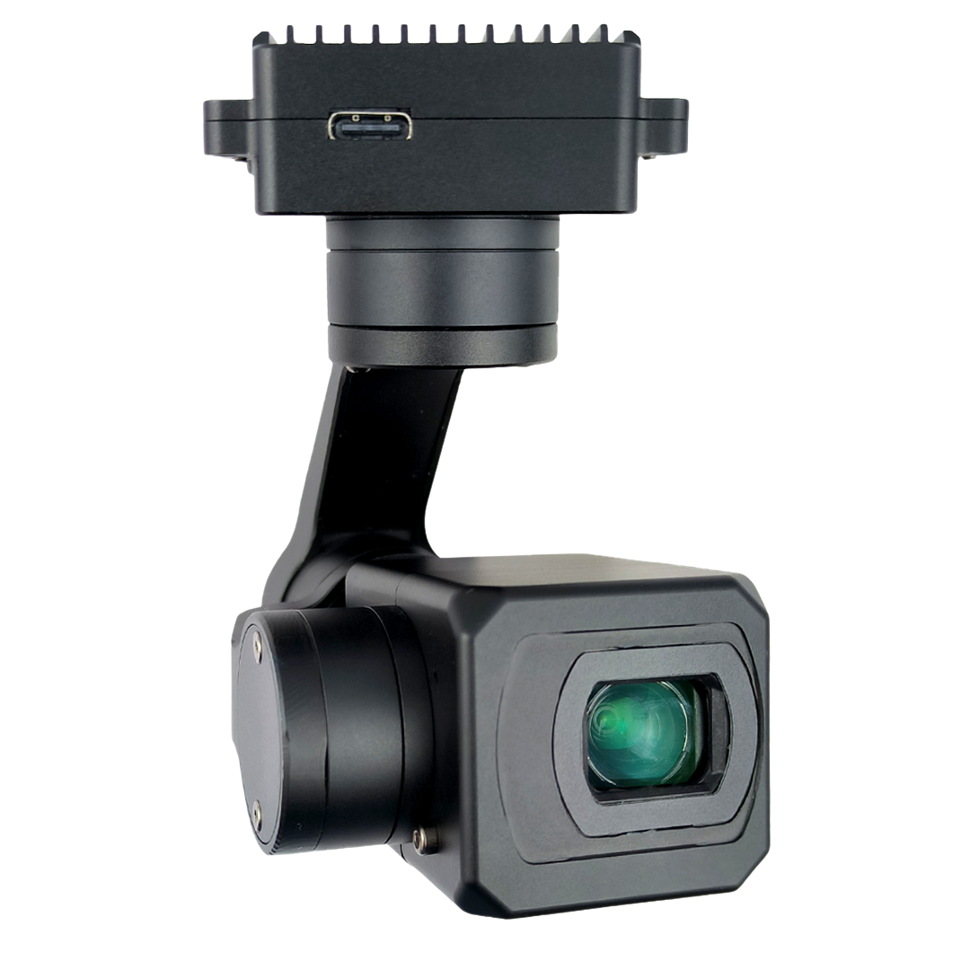 Topotek DHU05S35 45x Hybrid Zoom Dual Output Small Gimbal 2 image showcasing picture of Topotek DHU05S35 45x Hybrid Zoom Dual Output Small Gimbal