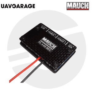 Mauch 017: PL 4-6S BEC 2x5.35V 1x12.0V with CFK enclosure
