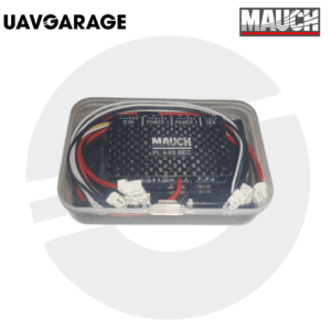 Mauch 017: PL 4-6S BEC 2x5.35V 1x12.0V with CFK enclosure