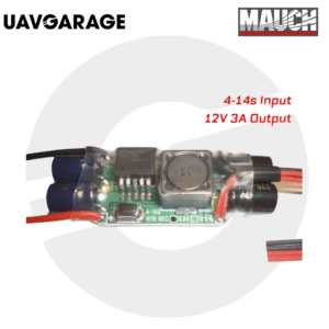 Mauch 090 ? 4-14S HYB-BEC / 12V-3A / 2x 20cm 24AWG