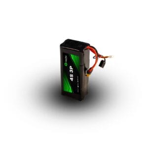 this image refers to 4S 3P 12600 mAh Li-ion Battery Pack