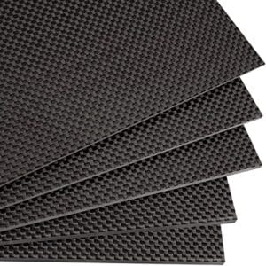 3k Twill Carbon Fiber Sheet 500*500 Thickness 1mm