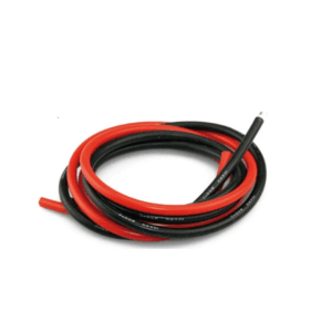 Flexible 10AWG Silicone Wire 1m Black