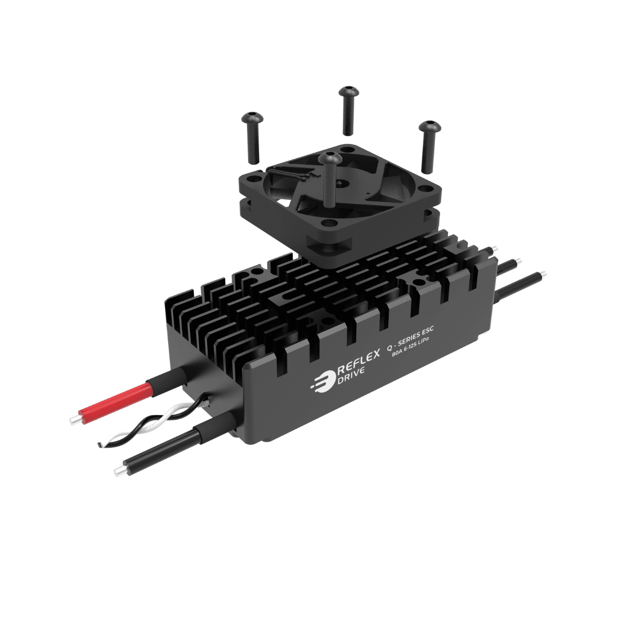 Reflex Drive Q-Series ESC 12S 80A 5 Image showcasing picture of RD Q-Series ESC.