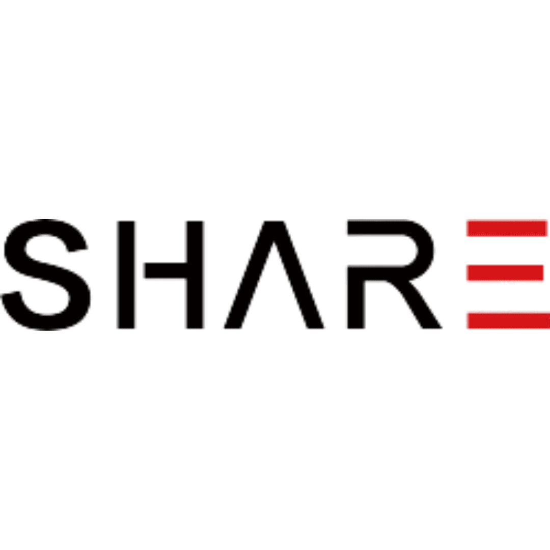 this image refers to logo of SHARE