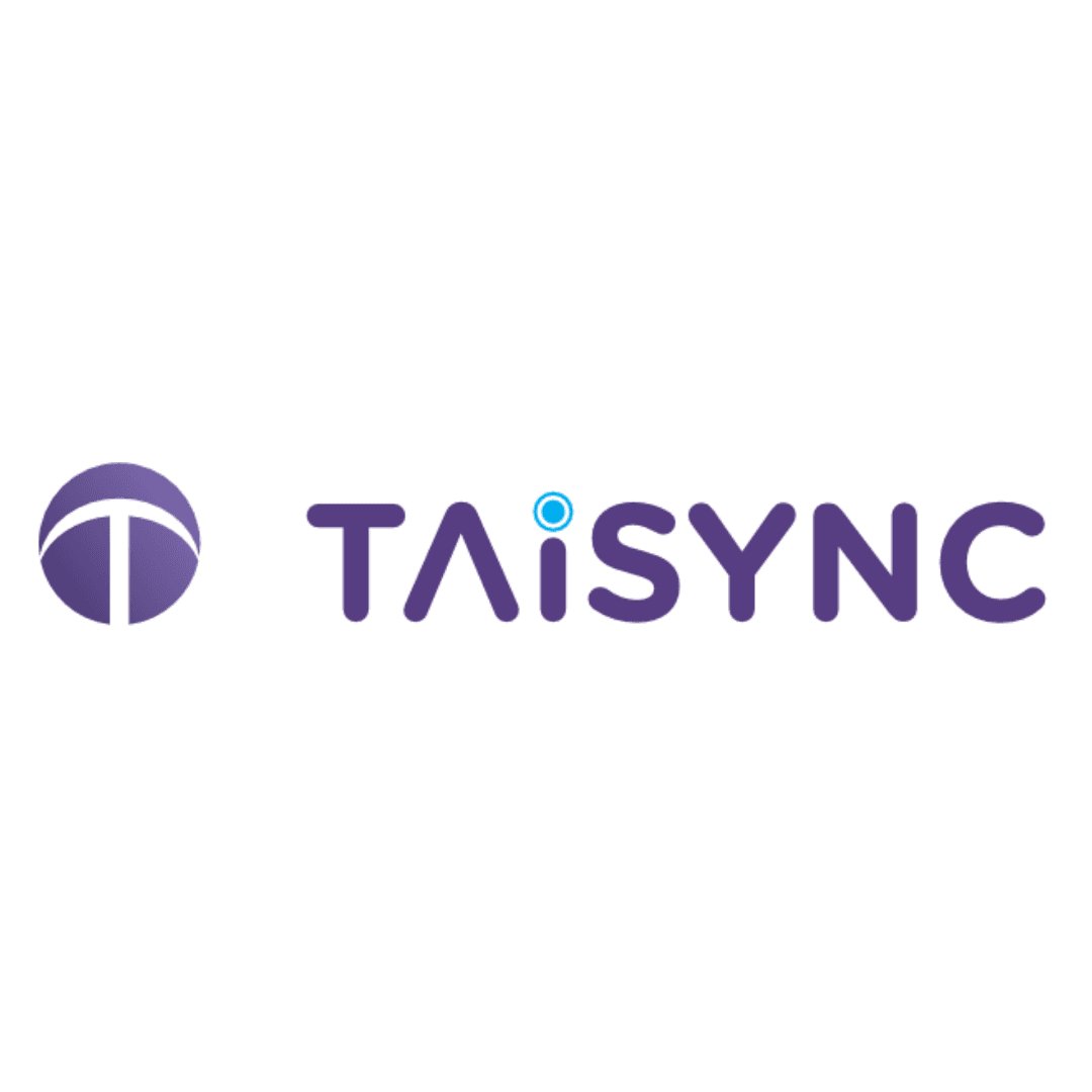 Image showcasing picture of Taisync company's logo.