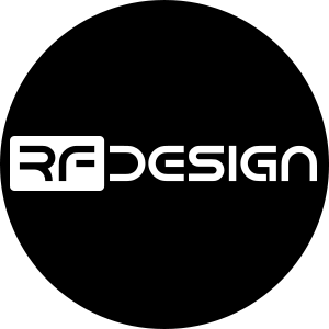 this image refers to logo of RFDesign