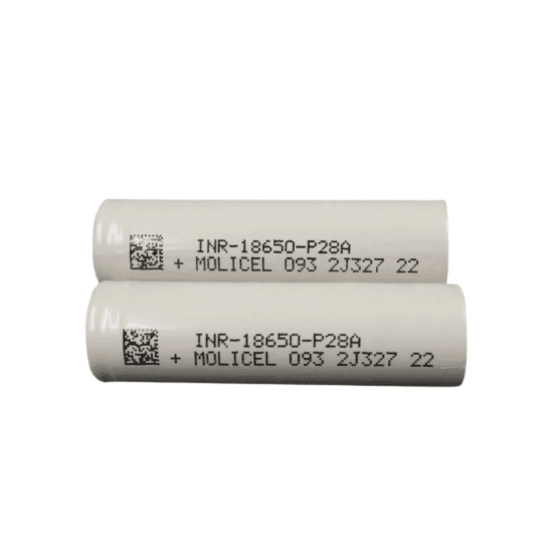 Molicel INR-18650-P28A 2800mAh 35A Battery 1 this image refers to Molicel P28A 18650 2800mAh 35A Battery