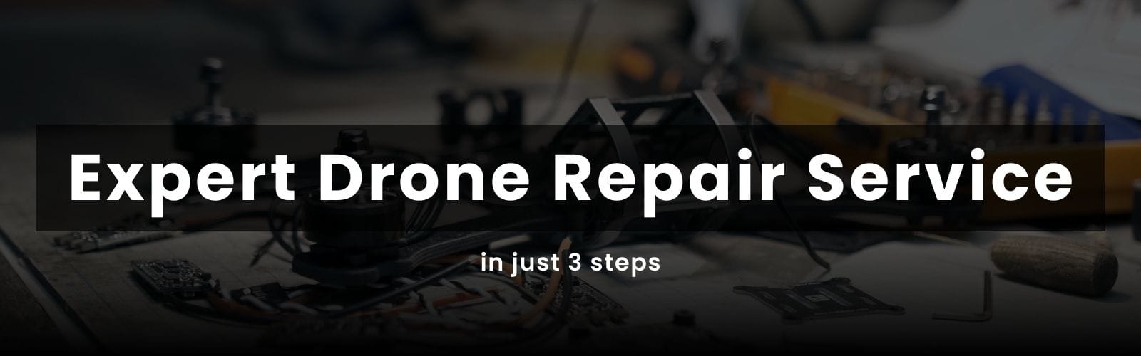 this image showcase the expert Drone Repair Service
