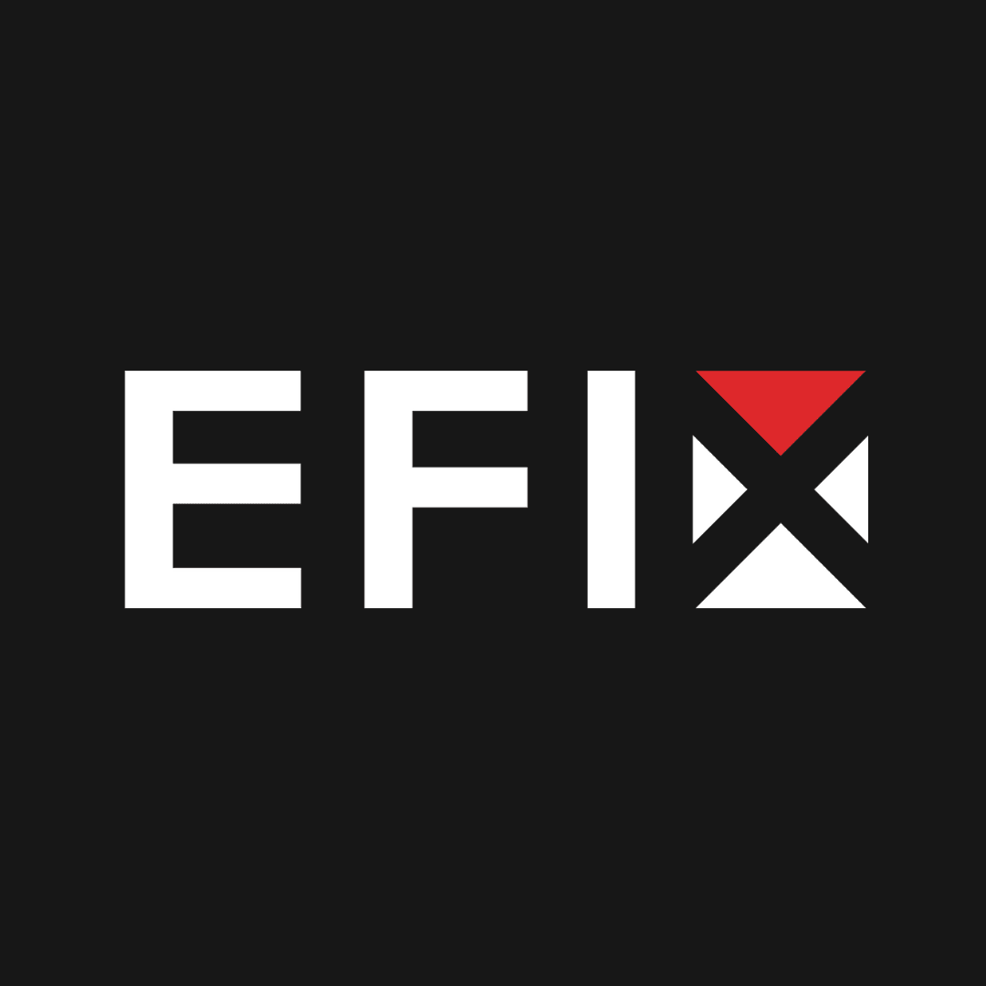 this image refers to the logo of brand EFIX
