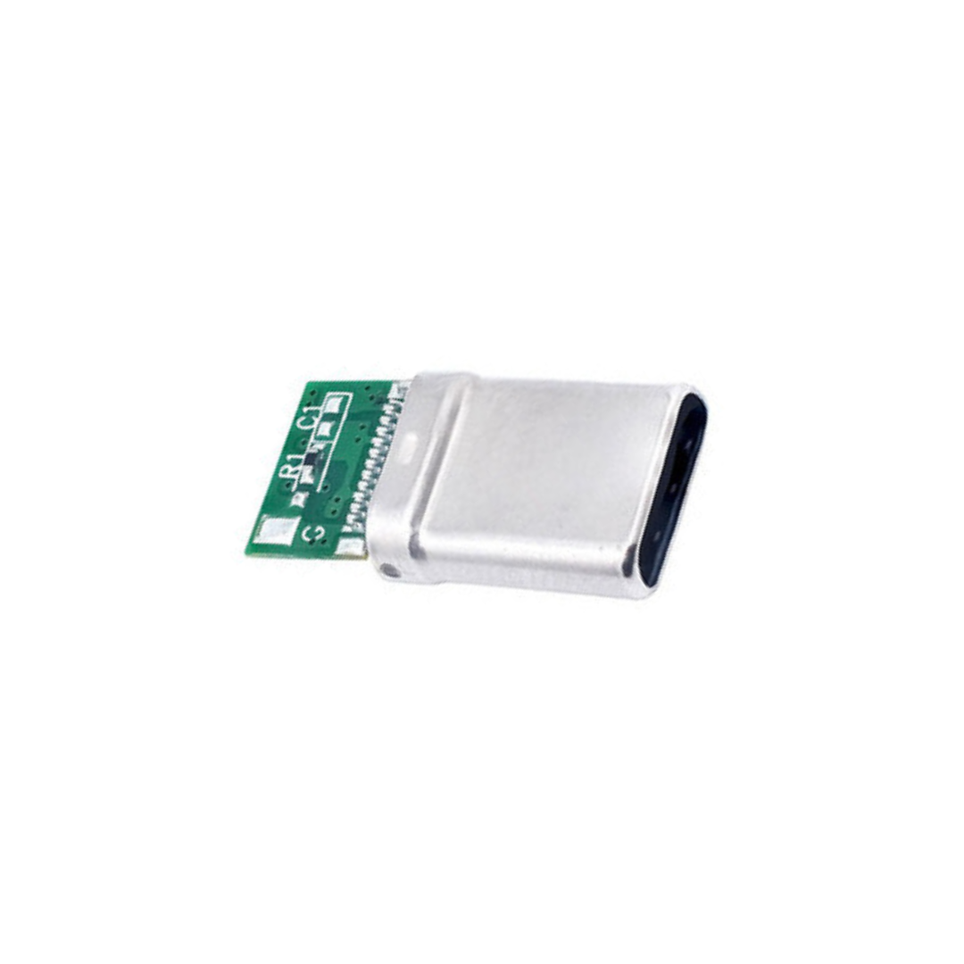 USB Type-C Male Plug Connector with PCB USB-C Breakout 2 picture showcasing image of USB Type-C Male Plug Connector with PCB USB-C Breakout