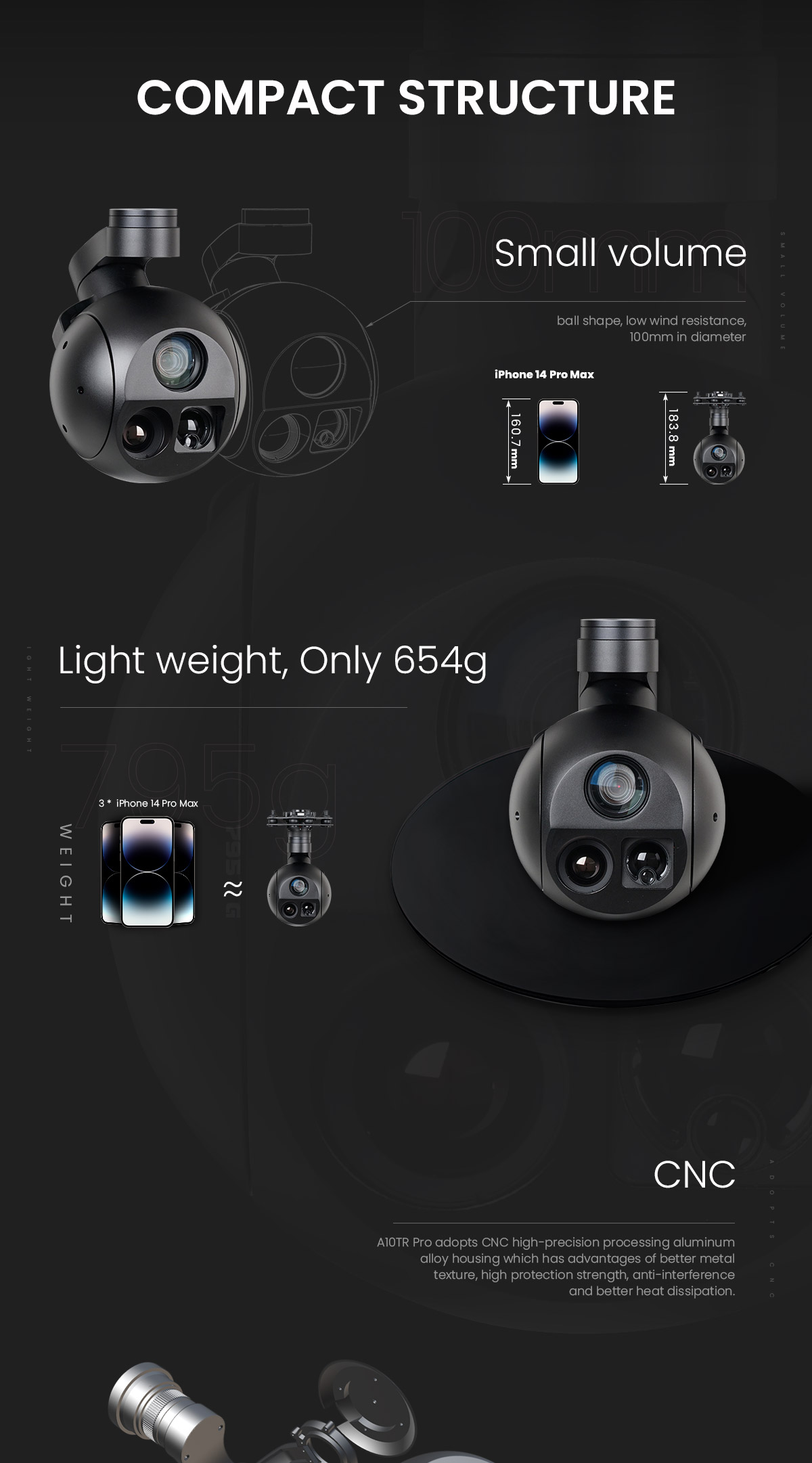 ViewPro A10TR Pro Camera with 1500m Laser 8