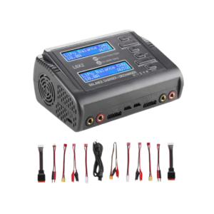 picture showcasing image of HTRC L6X2 AC 100 240V DC Dual Channel 11-18V Charger