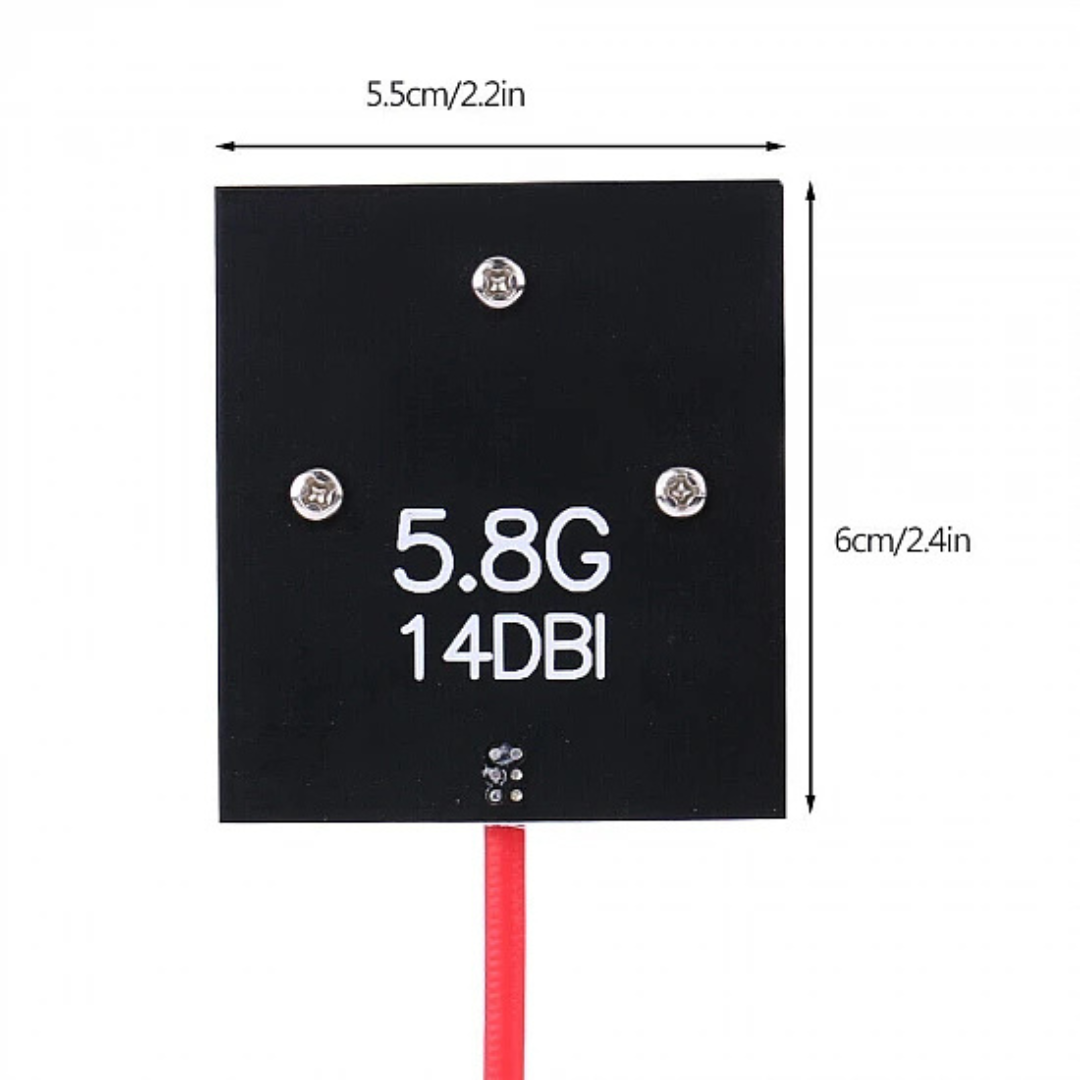 Long Range RP-SMA 5.8GHz Panel Antenna 5 picture showcasing image of Long Range RP-SMA 5.8GHz Panel Antenna