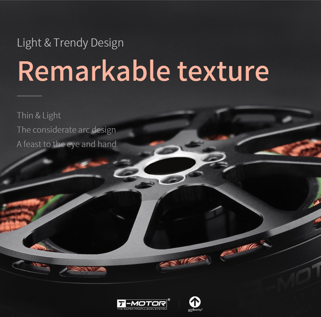 T Motor MN8012 Antigravity Multirotor KV100 VTOL UAV Motor 7