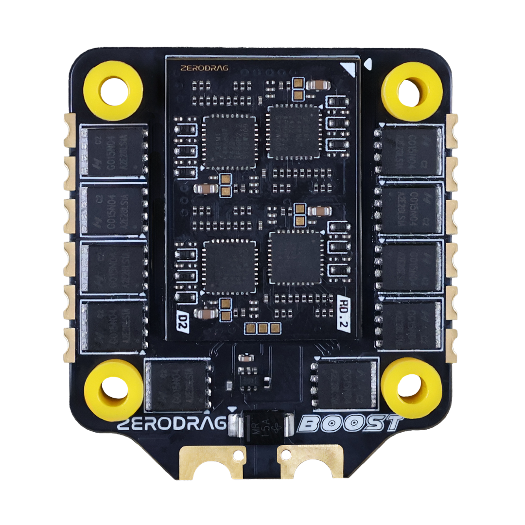Zerodrag BOOST AM32 55A 4-in-1 ESC (Made in India) 2 picture showcasing image of Zerodrag BOOST AM32 55A 4-in-1 ESC (Made in India)